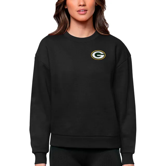 Women's Duluth Trading Co. Green Green Bay Packers Fleece Crew Neck  Sweatshirt