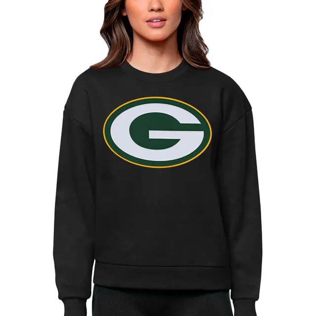 Lids Green Bay Packers Mitchell & Ness Women's Color Block Pullover  Sweatshirt - Green/Black