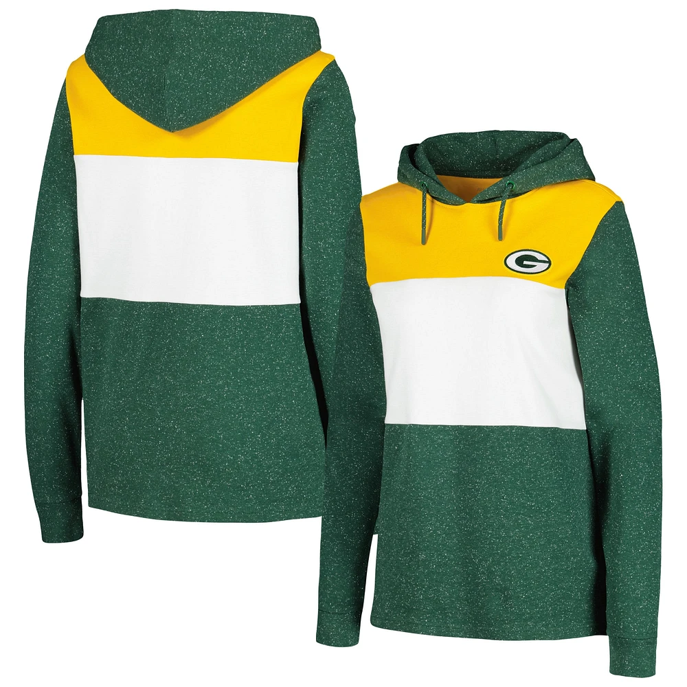 Sweat à capuche Antigua Green Bay Packers Wicket pour femmes