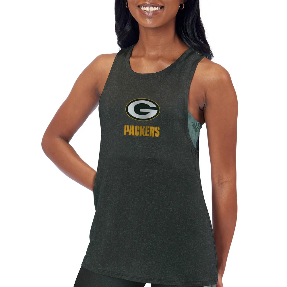 Lids Green Bay Packers Certo Women's Muscle Tank Top - Charcoal