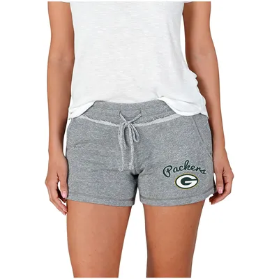 Green Bay Packers Concepts Sport Women's Mainstream Terry Shorts - Gray