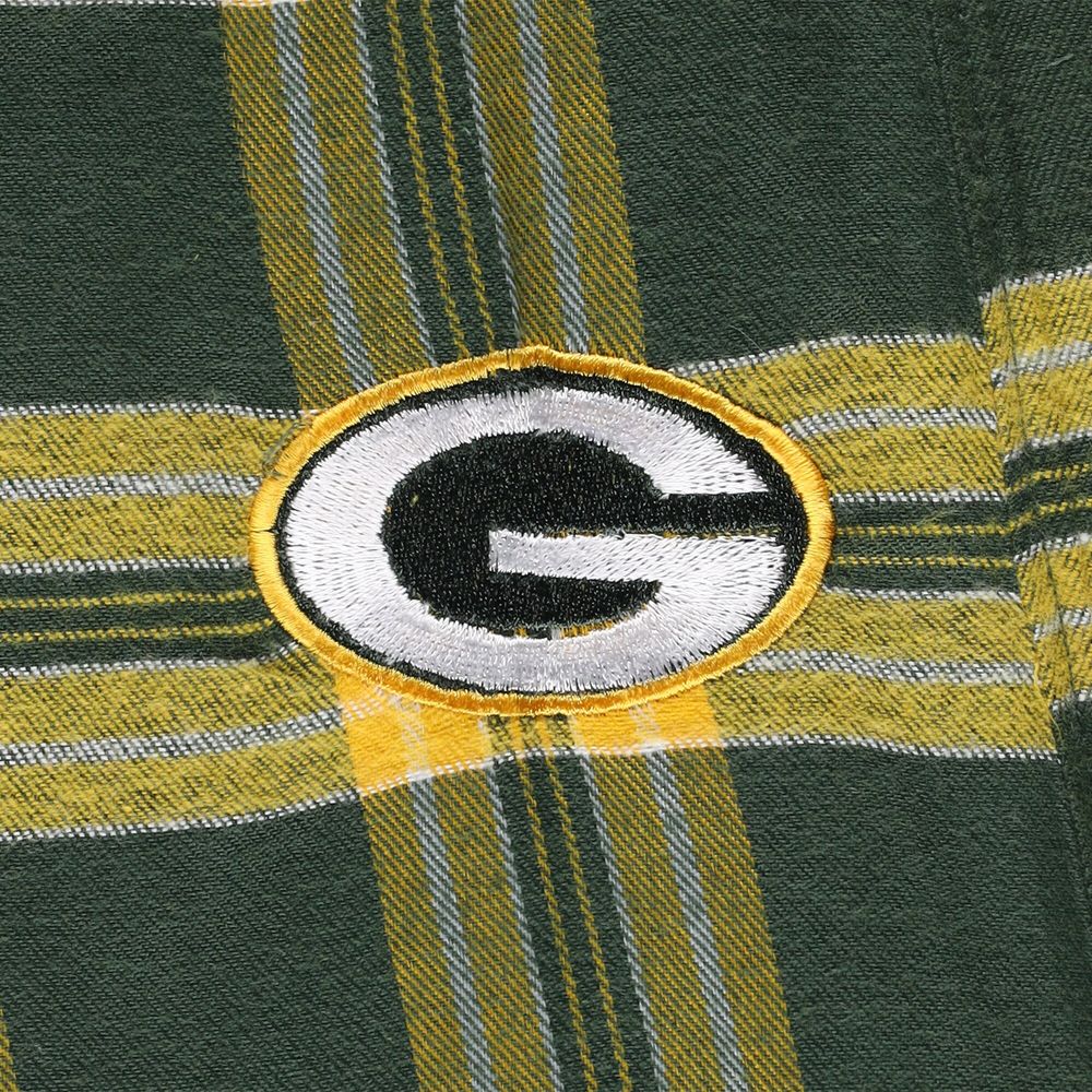 Green Bay Packers Concepts Sport Women's Plus Size Badge T-Shirt & Flannel  Pants Sleep Set - Green