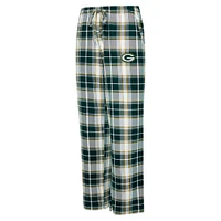 Women's Concepts Sport Green Bay Packers Ashford Plaid Knit Pants