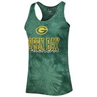 Women's Concepts Sport Green Bay Packers Billboard Scoop Neck Racerback Tank and Shorts Sleep Set