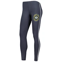 Concepts Sport White/Charcoal Green Bay Packers Sonata T-shirt et legging Ensemble de nuit