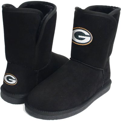 Girls Youth Cuce Green Bay Packers Low Team Ribbon Boots