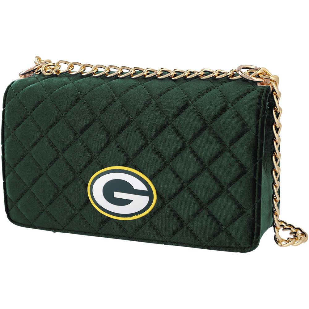 Cuce Women's Cuce Green Bay Packers Velvet Team Color Bag