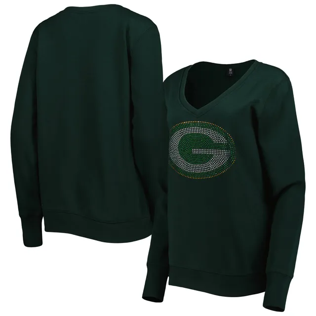 Lids Green Bay Packers Duluth Trading Co. Women's Fleece Crew Neck