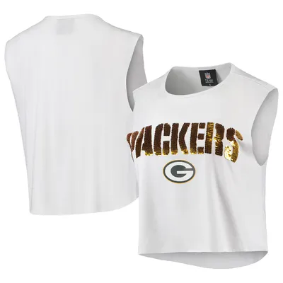 Green Bay Packers New Era Women's Plus Size Tank Top - Green