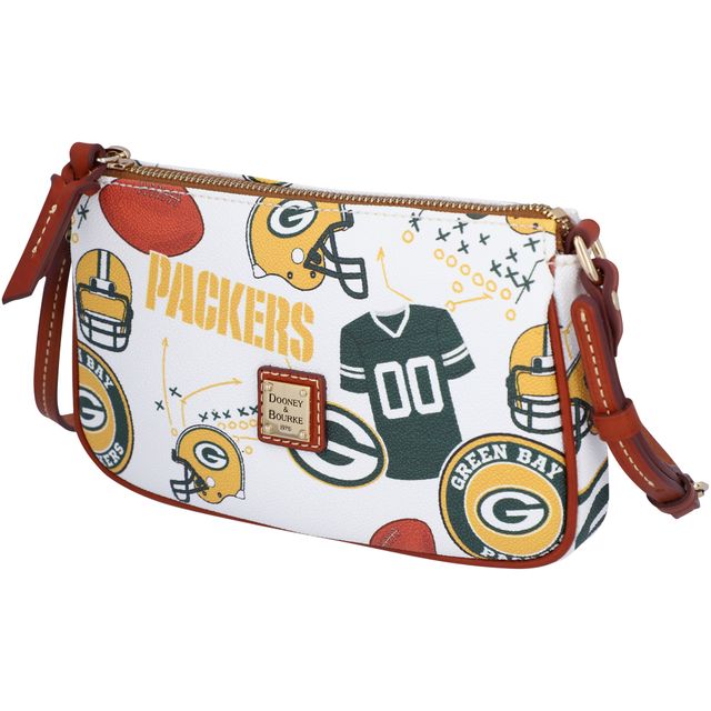 Sac à bandoulière Dooney & Bourke Green Bay Packers Gameday Lexi pour femme avec petit porte-monnaie