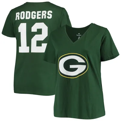 Nike Aaron Rodgers White New York Jets Player Name & Number T-Shirt