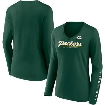 Lids Green Bay Packers Fanatics Branded Women's Spirit Jersey Lace