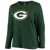 Lids Green Bay Packers Fanatics Branded Women's Plus Primary Logo