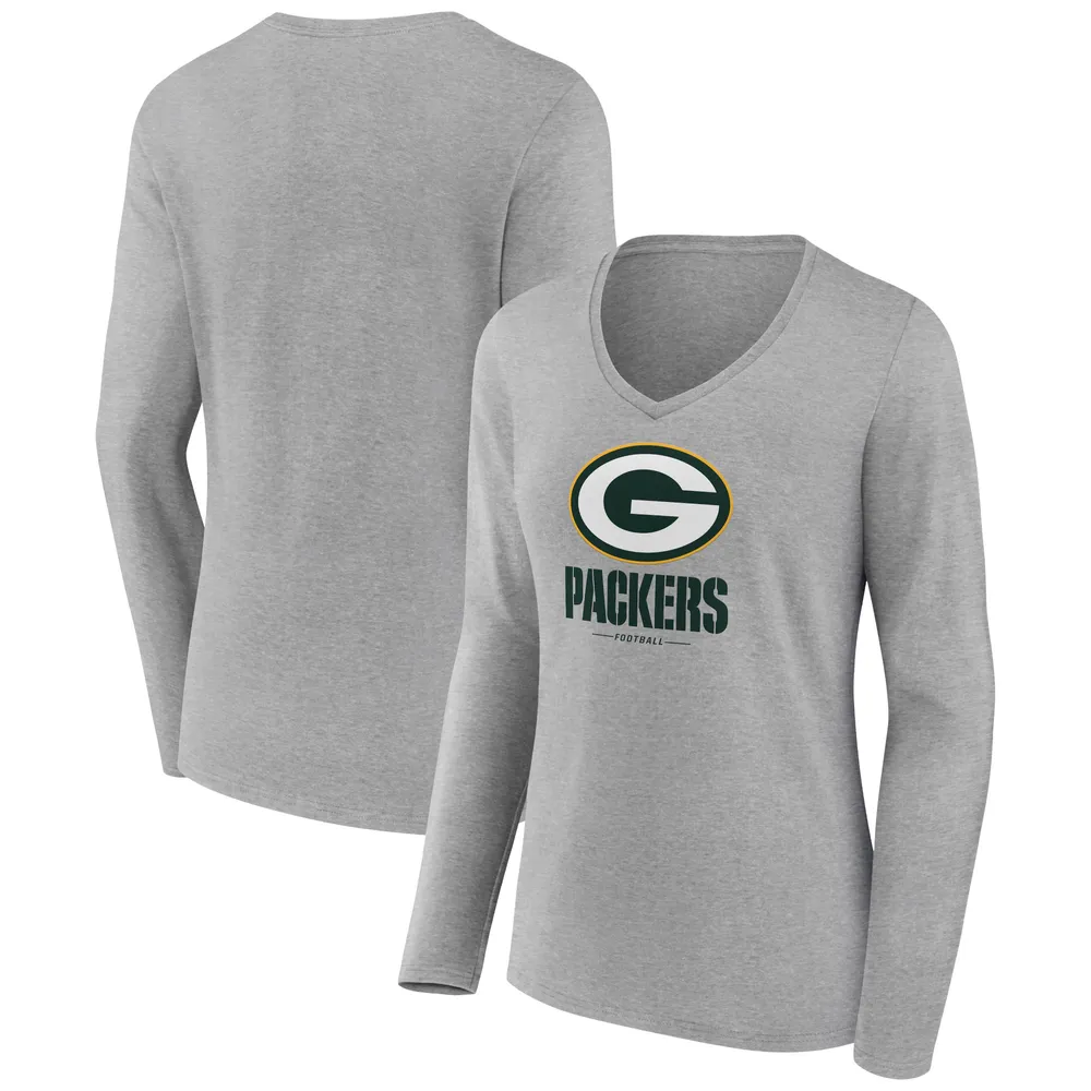 Women's Fanatics Branded Green Green Bay Packers Primary Logo V