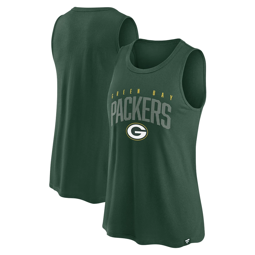 Women's Fanatics Green Bay Packers Classic Rhine Tank Top