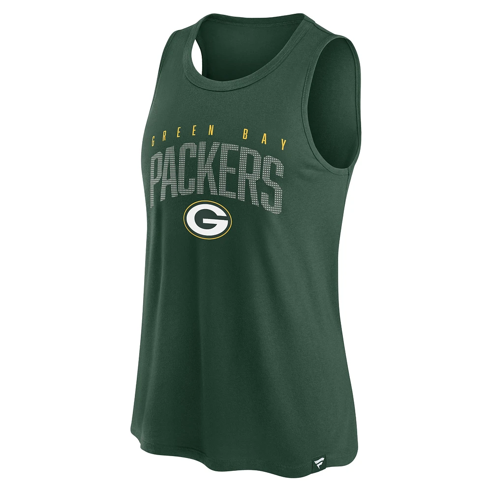 Women's Fanatics Green Bay Packers Classic Rhine Tank Top