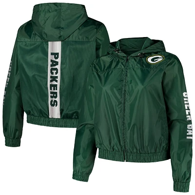 Veste entièrement zippée Fanatics Green Bay Packers pour femmes