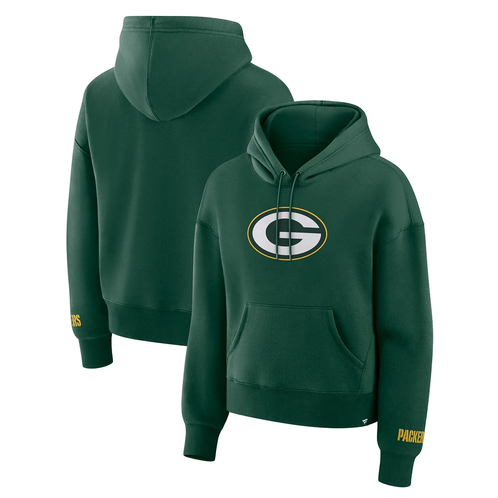 Sweat à capuche en polaire Legacy Green Bay Packers Fanatics pour femmes