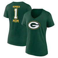 Women's Fanatics Green Bay Packers Mother's Day V-Neck T-Shirt