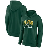 Sweat à capuche avec logo de l'équipe Fanatics Green Bay Packers pour femmes, Victory Script