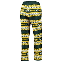 Women's FOCO Green Bay Packers Holiday Ugly Pajama Set