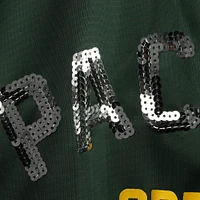 Women's G-III 4Her by Carl Banks Green Bay Packers Backfield Raglan - Full-Zip Track Jacket