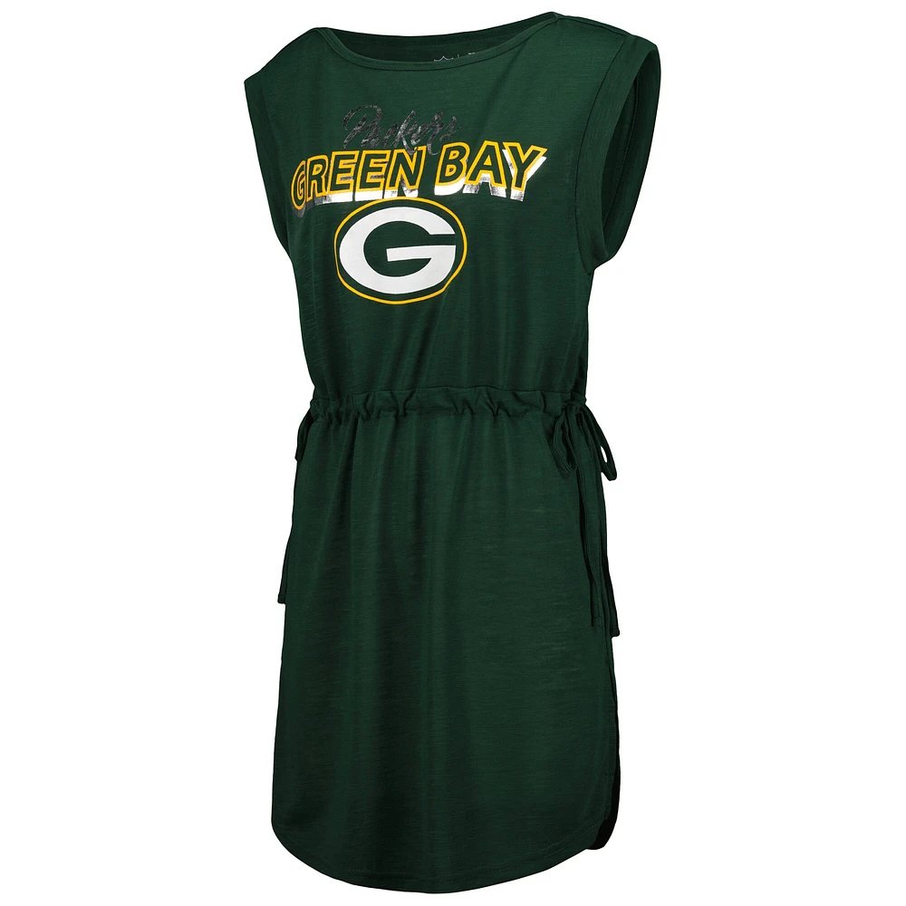 Women's G-III 4Her by Carl Banks Green Bay Packers G.O.A.T. Swimsuit Cover-Up