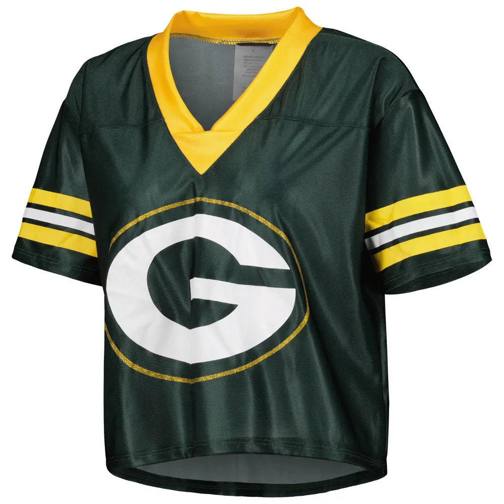 Jerry Leigh Packers Womens Jersey Dress Set M Green