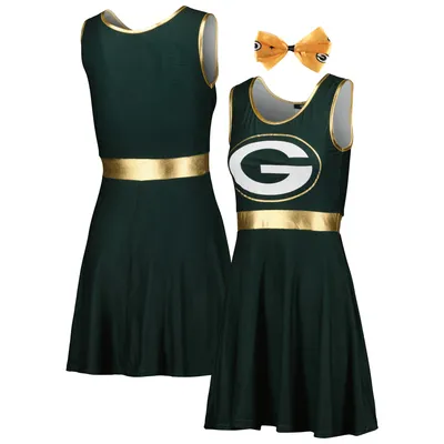 Green Bay Packers Women's Game Day Costume Dress Set