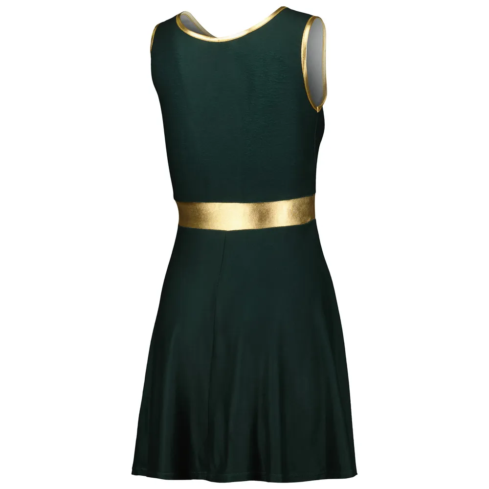 Jerry Leigh Women's Green Bay Packers Game Day Costume Dress Set