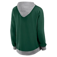 Sweat à capuche zippé en French Terry Hit It des Packers de Green Bay pour femme