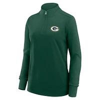 Women's Green Bay Packers Velocity Quarter-Zip Jacket