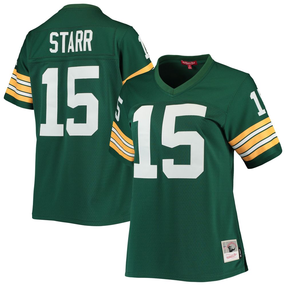 Women's Mitchell & Ness Bart Starr Green Bay Packers 1967 Legacy Replica Player Jersey