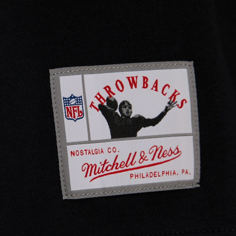 Veste zippée quart de tour Mitchell & Ness noire pour femme des Packers Green Bay