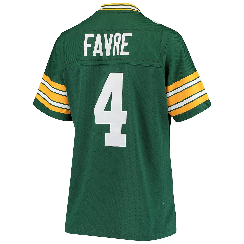 Women's Mitchell & Ness Brett Favre Green Bay Packers 1996 Legacy Replica Player Jersey