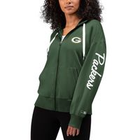 Women's MSX by Michael Strahan Green Bay Packers Emerson - Full-Zip Hoodie