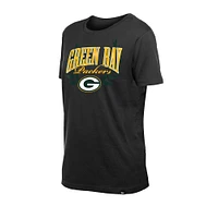 Women's New Era Black Green Bay Packers 2025 NFL Draft T-Shirt