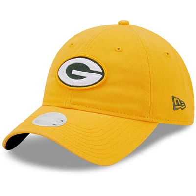 Casquette ajustable Green Bay Packers New Era pour femme Core Classic 2.0 9TWENTY