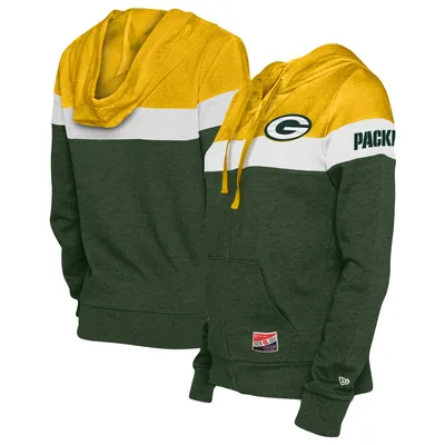 nfl full zip colorblock hoodie