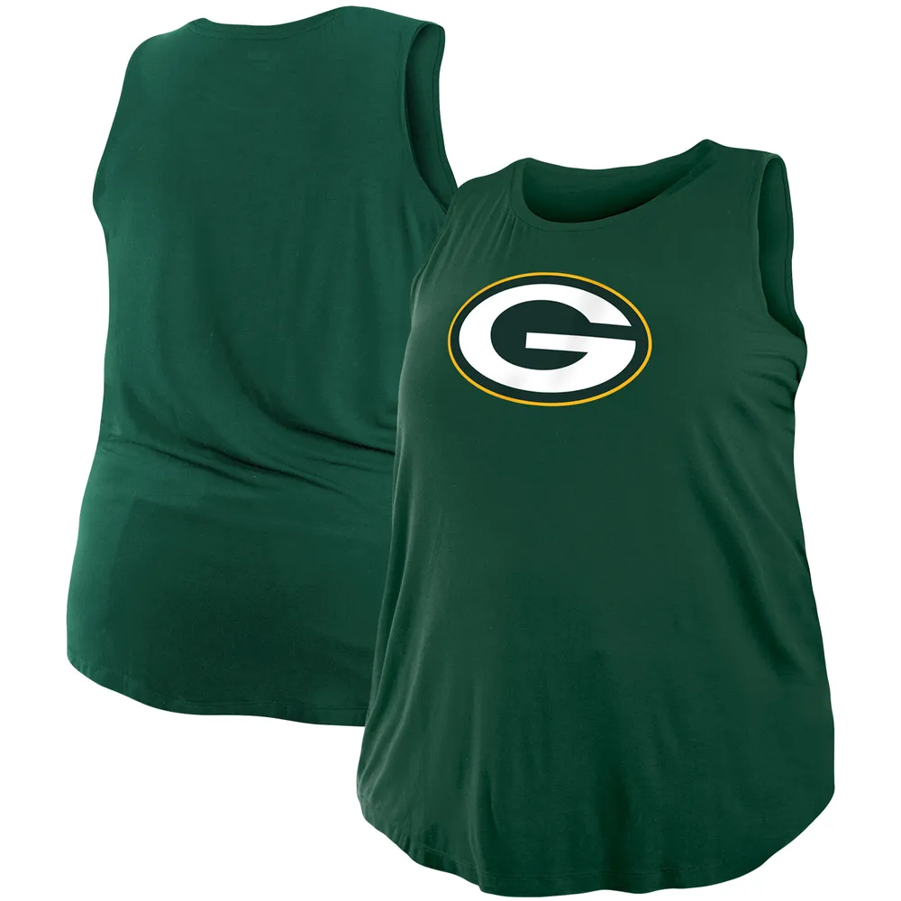 Lids Green Bay Packers New Era Women's Plus Tank Top