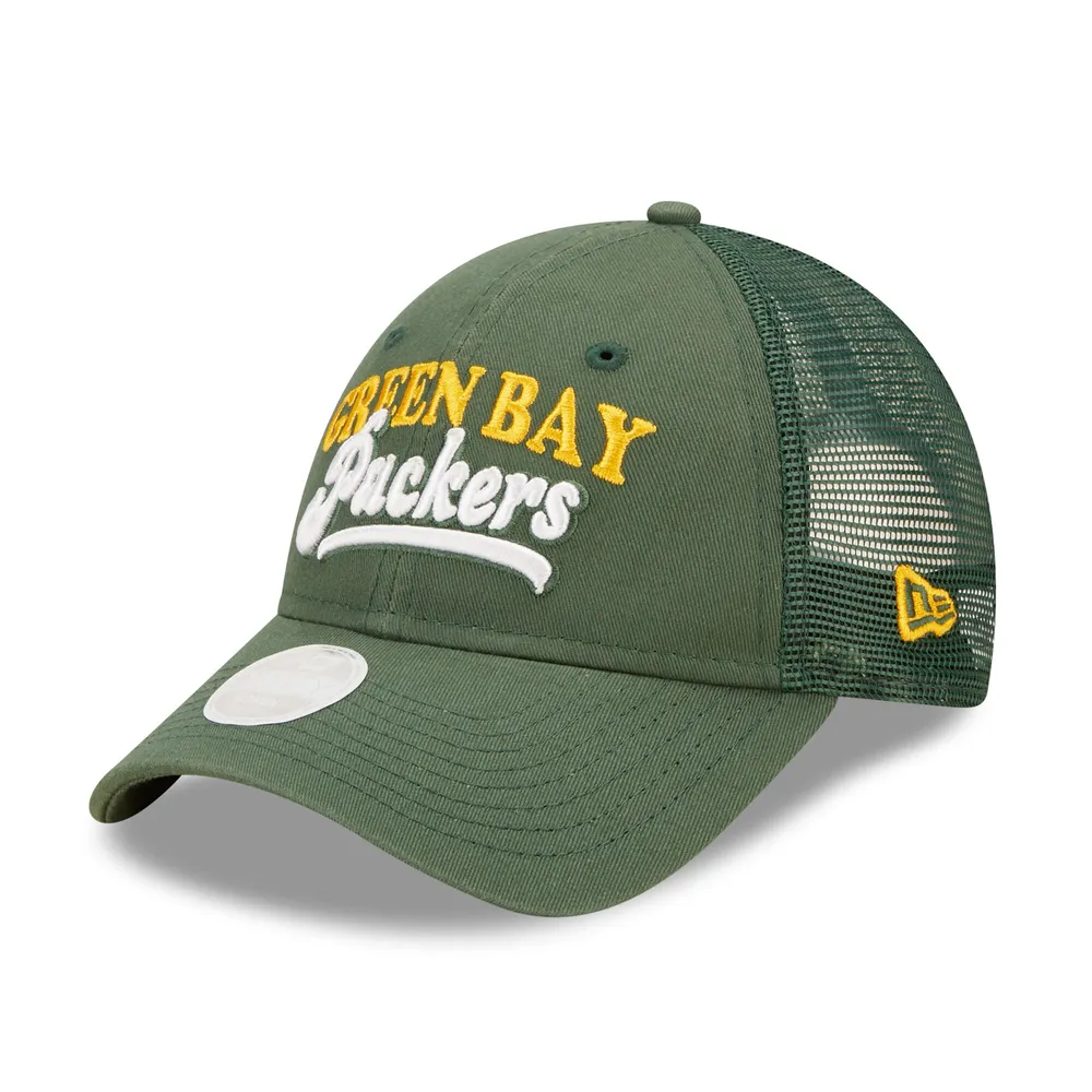 Green Bay Packers Women's Core Classic 9TWENTY Adjustable Hat - Tan