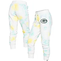 Women's Concepts Sport Gray Green Bay Packers Mainstream Knit Jogger Pants  