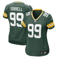 Maillot Nike Barryn Sorrell vert pour femme des Green Bay Packers
