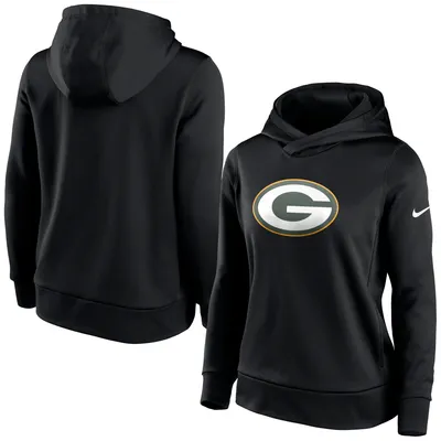 Green Bay Packers Nike Women's Historic Performance Pullover Hoodie - Cream