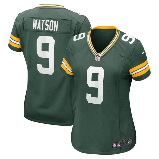 Maillot de match Nike Christian Watson Green Bay Packers pour femme