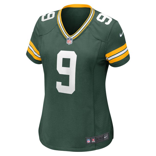 Maillot de match Nike Christian Watson Green Bay Packers pour femme