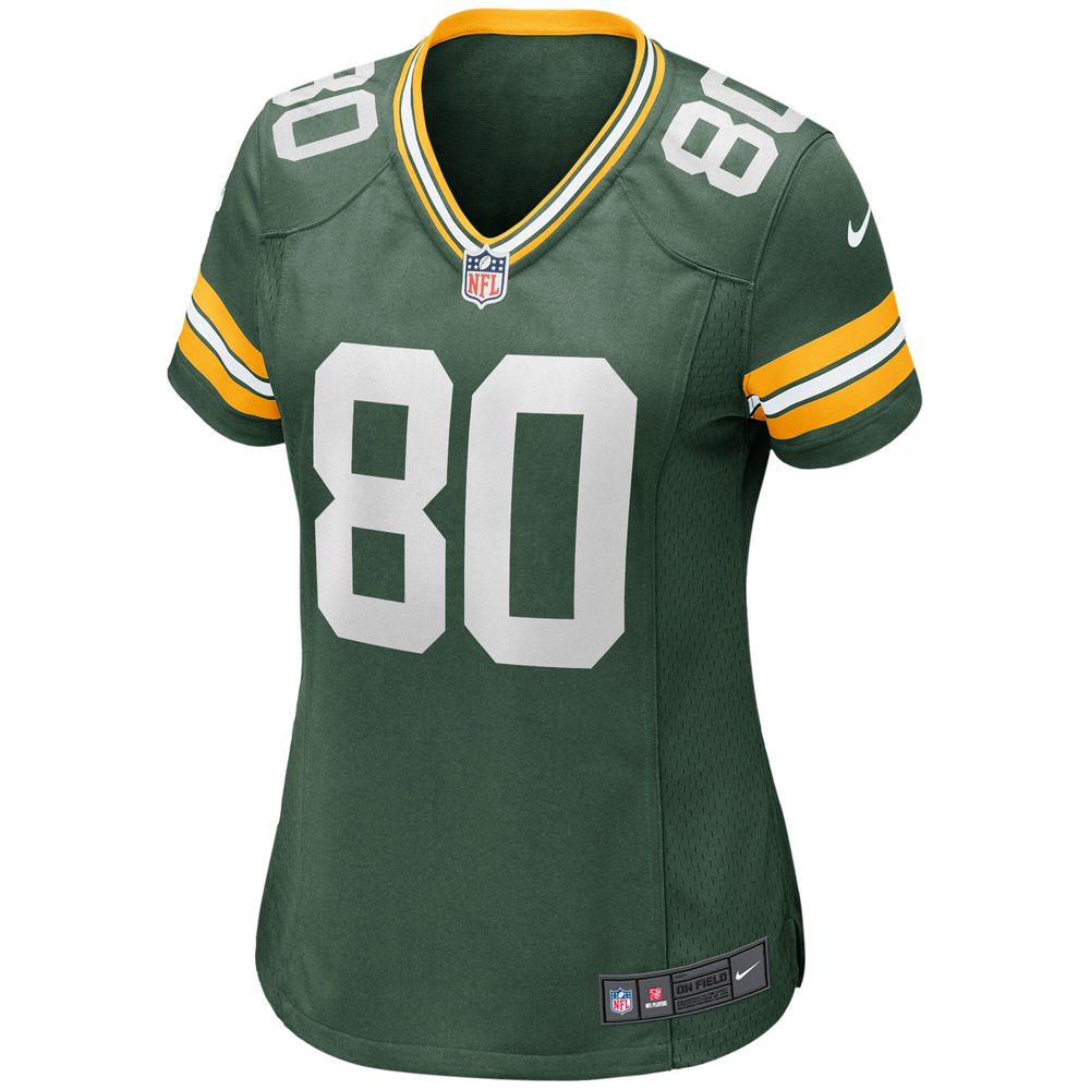 Women's Nike Donald Driver Green Bay Packers Game Retired Player Jersey
