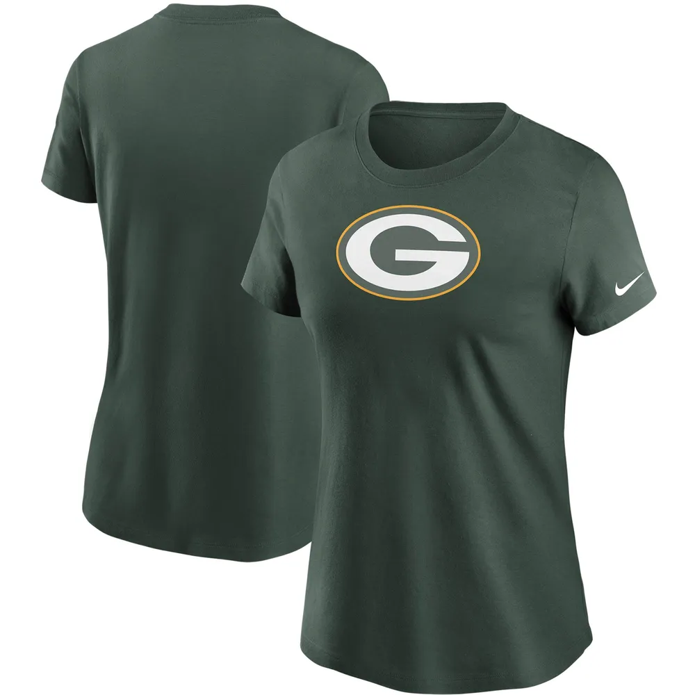 Lids Green Bay Packers Nike Women's Logo Essential T-Shirt