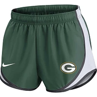 Short Nike Green Bay Packers Performance Tempo pour femme