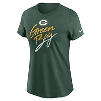 Women's Nike Green Bay Packers Team City Roll T-Shirt